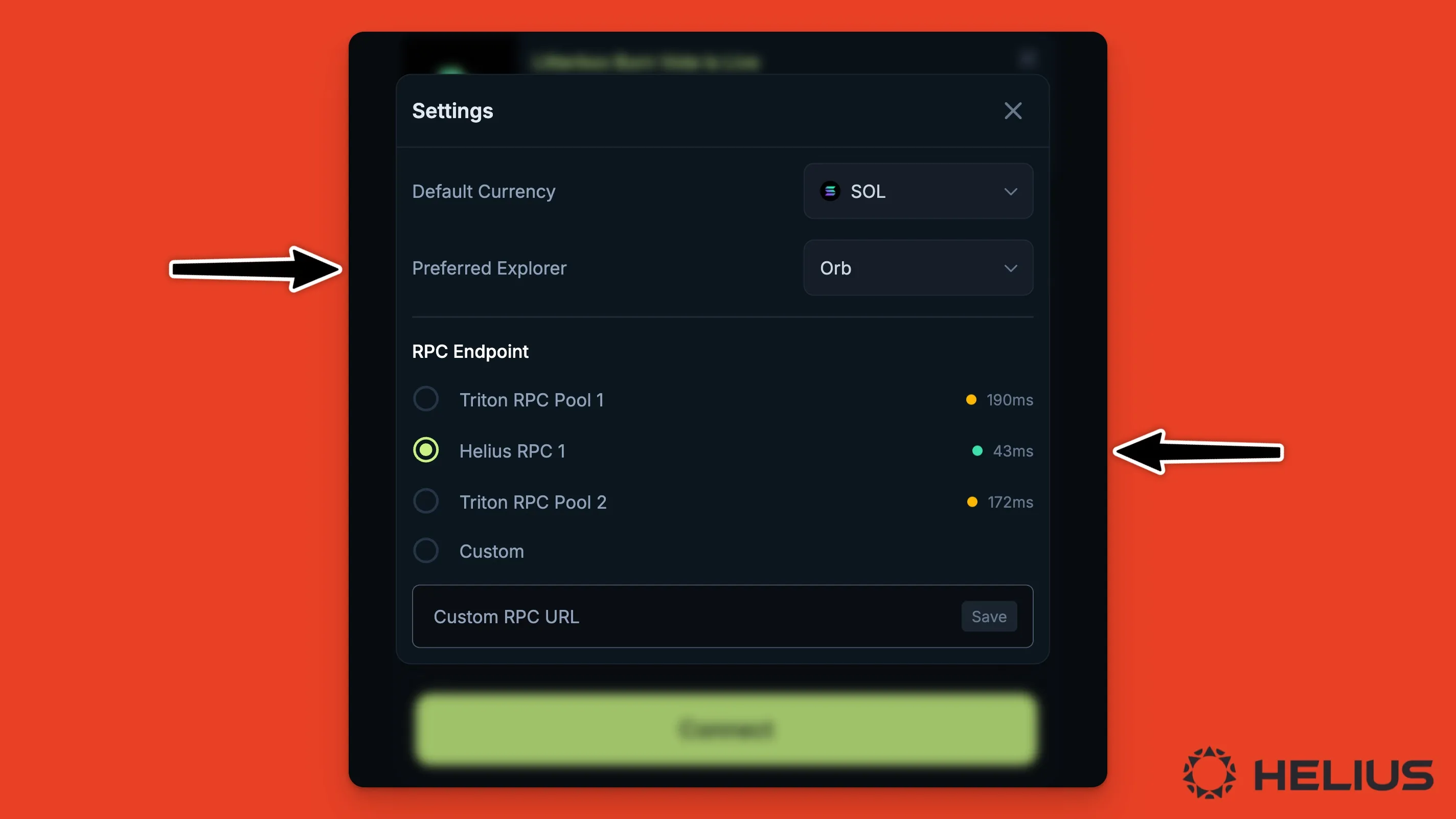 Jupiter's Solana DEX swap UI integrates the Orb block explorer.