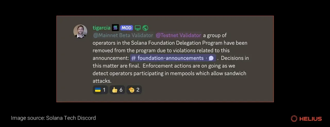 SFDP’s June announcement to remove operators