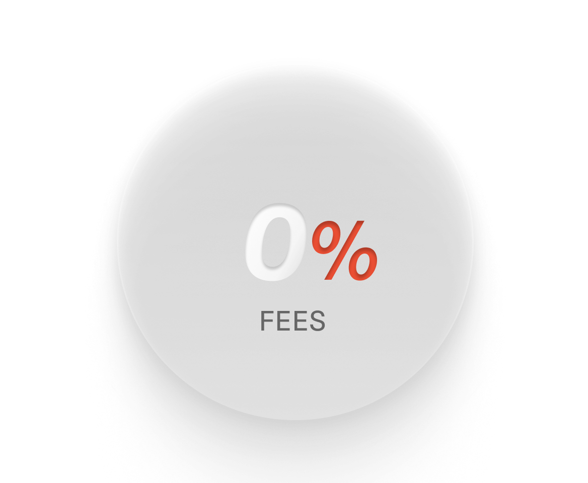 0% Commission