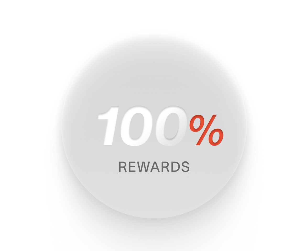 100% MEV Rewards